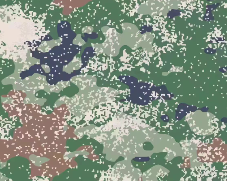 金昌星空迷彩漆施工聚焦园区围墙、